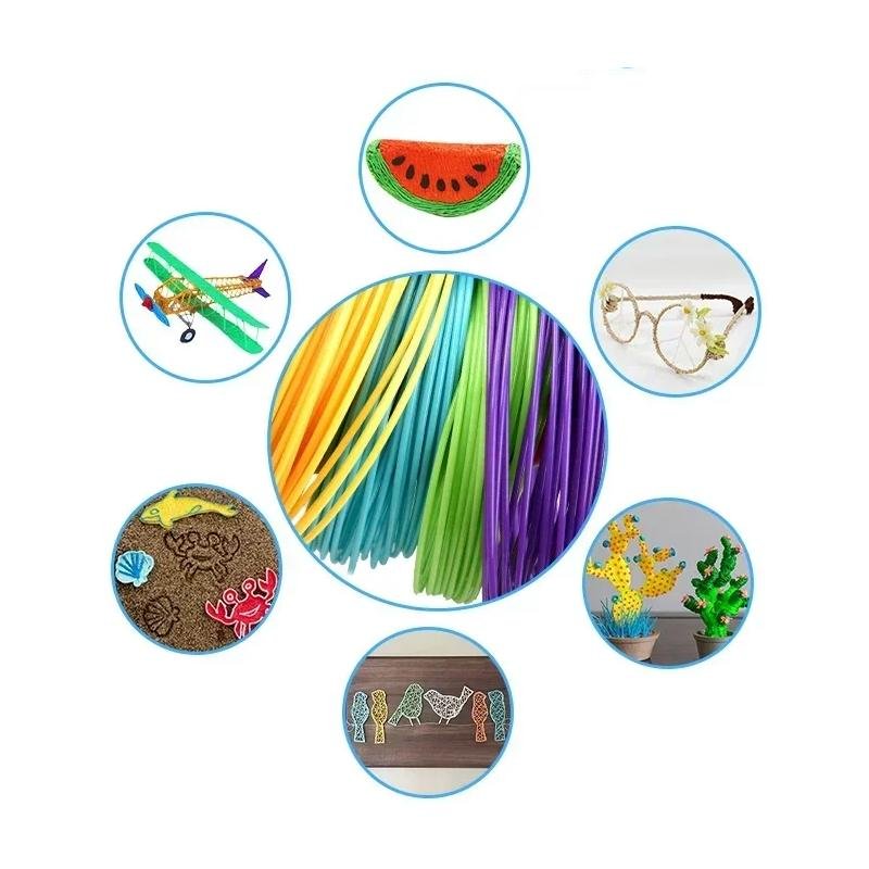 Filaments PLA multicolores - Matériaux écologiques et non toxiques
