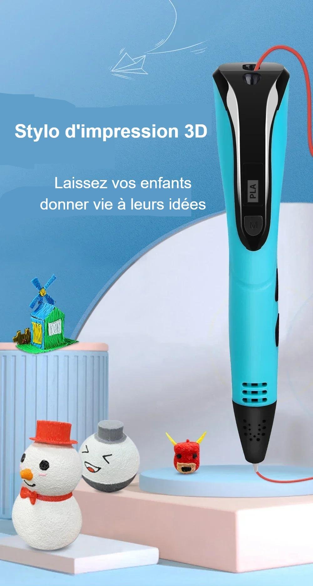 Stylo impression 3D pour enfants - Vue complète du produit
