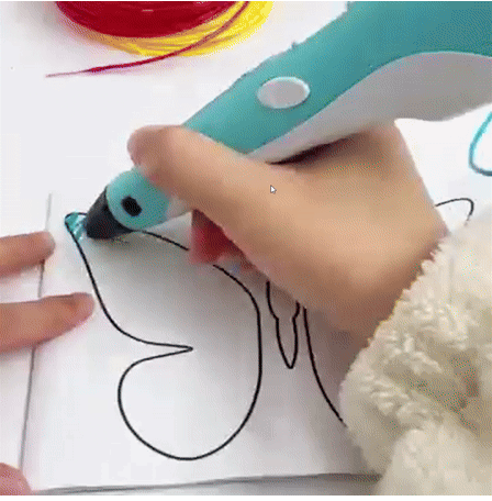 Démonstration du stylo 3D en action - Création d'objets 3D